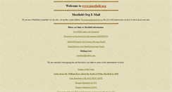 Desktop Screenshot of maxfield.org